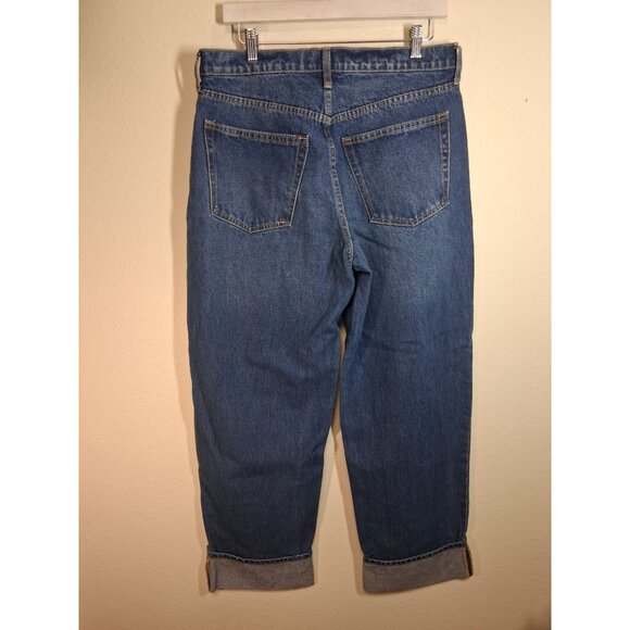 NWOT Universal Thread Denim Blue Jeans Retro Y2K 90s Baggy Women Size 8 Regular - Picture 3 of 9
